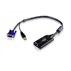 Cablu Aten KA7170-AX RJ-45 - USB Black foto