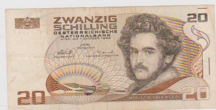 20 SCHILLINGI 1985/VF