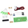 Kit indicator nivel audio cu LED rosu-verde, alimentare 3.5-12V, KA2284