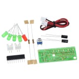 Kit indicator nivel audio cu LED rosu-verde, alimentare 3.5-12V, KA2284