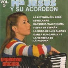 Casetă audio Mª Jesus Y Su Acordeon ‎– El Sitio De Zaragoza Vol. 5, originală
