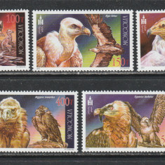Mongolia 2002 - #809 Vulturi - 5v MNH