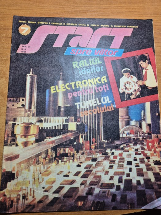 start spre viitor - iulie 1987 - chitara electronica