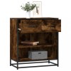 VidaXL Bufetă Stejar afumat 68x35x76 cm Lemn prelucrat 848986