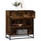 vidaXL Bufetă Stejar afumat 68x35x76 cm Lemn prelucrat 848986