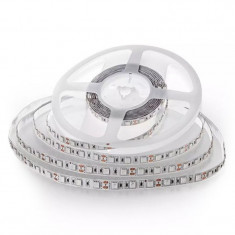 Banda LED, 9.6 W, 1000 lm, 2700 K, 60 LED-uri, 5 m, Galben foto