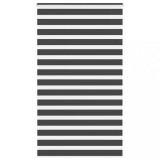 Gossi jaluzea tip zebra neagra latime tesatura 130,9 cm poliester