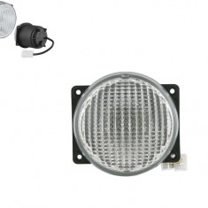 Lumini de zi Wesem , proiector rotund daytime running light , diametru 80 mm , 12V cu bec P21W , 1 buc.