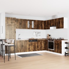 Dulap de bucătărie cu ușă Kalmar 2 pcs Maro 80 x 46 x 81.5 cm