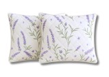 Set 2 Perne Somnart matlasate Lavanda Confort 60x60 cm Relax KipRoom