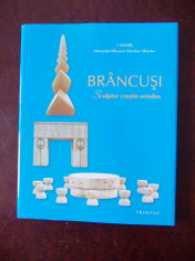 BRANCUSI- SCULPTOR CRESTIN ORTODOX, album, cartonata, supracoperta, R5C foto