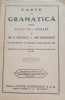 CARTE DE GRAMATICA PENTRU CLASA VII-a PRIMARA - GH.N. COSTESCU - EDITIE 1939