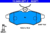 ATE 13.0460-2871.2 set placute frana,frana disc