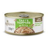 Cumpara ieftin Applaws Dog Taste Toppers in Gravy piept de pui cu miel 156 g