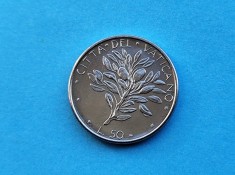 50 Lire 1976 Vatican-UNC-RAR foto