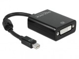 Adaptor mini Displayport la DVI 24+5 pasiv Negru T-M, Delock 65098