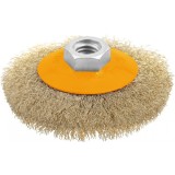Cumpara ieftin Perie tesita din sarma rasucita 100 mm (Industrial) M14X2