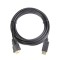 CABLU video GEMBIRD, adaptor DisplayPort (T) la DVI-D DL (T), 1.8m, rezolutie maxima Full HD (1920 x 1080) la 60Hz, negru, &quot;CC-DPM-DVIM-6&quot; (timbru ver