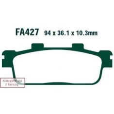 Klocki Ham. Moto. Sym Citymax 300 Quad (06) 310905 EBCFA427TT