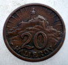 E.238 SLOVACIA WWII 20 HALIEROV 1940, Europa, Bronz