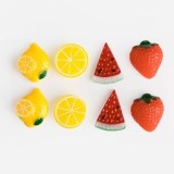 Autocolante Decorative Fructe Plastic 8 buc. Lamai, Capsuni, CMCLASS