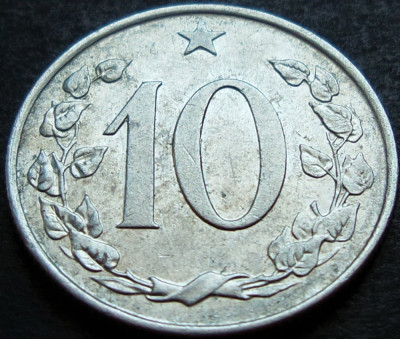 Moneda 10 HALERU - RS CEHOSLOVACIA, anul 1971 * cod 2719 foto