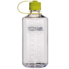 Sticlă de apă NALGENE Narrow Mouth Sustain 1.0L clear/green
