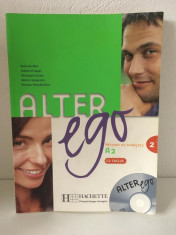 * Manual franceza Alter Ego A2 Methode de Francais, Hachette, cu CD inclus foto
