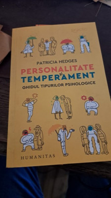 Personalitate și temperament de Patricia Hedges foto