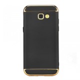 Husa Samsung Galaxy A5 2017 3in1 Neagra Protectie Completa Bumper Antishock Anti-zgarieturi