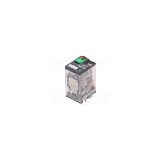 Releu electromagnetic, 230V AC, 12A, DPDT, serie RXM, SCHNEIDER ELECTRIC - RXM2AB2P7