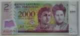 Bancnota Paraguay - 2000 Guaranies 2008