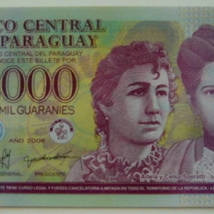 Bancnota Paraguay - 2000 Guaranies 2008