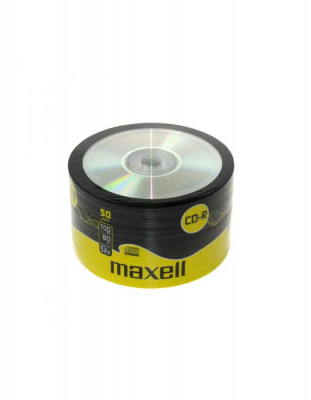 CD Racordable 700Mb 80 minute 52X SHR50, 624036 Maxell foto