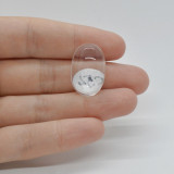 Cabochon cristal de stanca 23x15x8mm c54, Stonemania Bijou