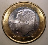 1.401 SPANIA FELIPE VI 1 EURO 2016 XF/AUNC, Europa