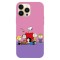 Husa compatibila cu Apple iPhone 14, Viceversa, model Snoopy gang, Silicon, TPU