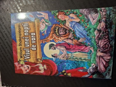 Carte william shakespeare-visul unei nopti de vara foto