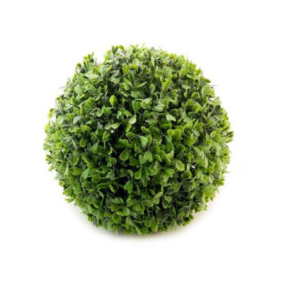 Arbust artificial, forma sferica, buxus, diametru 18 cm GartenVIP DiyLine foto
