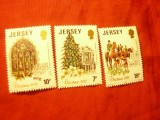 Serie Jersey 1981 - Craciunul , 3 valori
