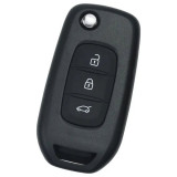 Carcasa Cheie Briceag Renault Megane 4, Kadjar, 3 Butoane, Lamela VA2, Negru AutoProtect KeyCars, Oem