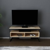 Cumpara ieftin Comoda TV Merrion - Negru, Oak