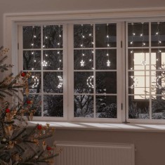 vidaXL Lumini lună și stele, 345 LED-uri, alb rece, cu telecomandă 328799