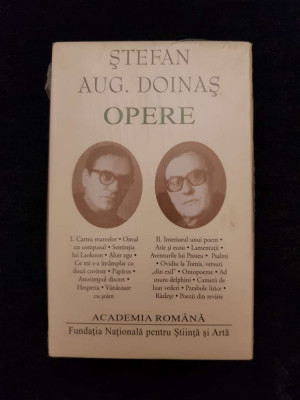 Stefan Aug. Doinas &amp;ndash; Opere I, II (ed. de lux, Academia Romana, 2 vol.) foto