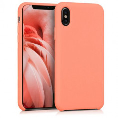 Husa pentru Apple iPhone X/iPhone XS, Silicon, Rose Gold, 42495.76