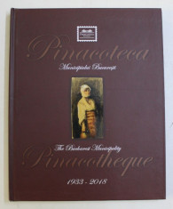 PINACOTECA MUNICIPILUI BUCURESTI 1933 - 2018 , ALBUM FILATELIC ILUSTRAT , EDITIE BILINGVA ROMANA - ENGLEZA , 2018 , LIPSA TIMBRE * foto