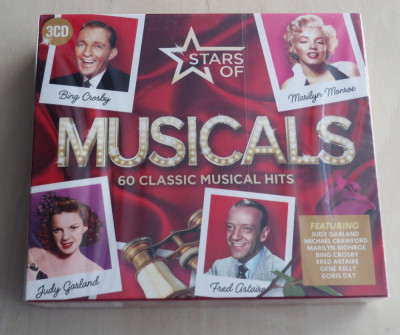 Stars Of Musical Hits 3CD (Judy Garland, Frank Sinatra, Martin Yates, Doris Day) foto