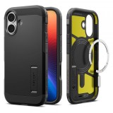 Husa MagSafe pentru Apple iPhone 17, Spigen, Tough Armor T, Neagra