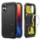 Husa MagSafe pentru Apple iPhone 17, Spigen, Tough Armor T, Neagra