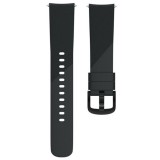 Curea silicon, compatibila Amazfit GTS 4 Mini, telescoape Quick Release, Black